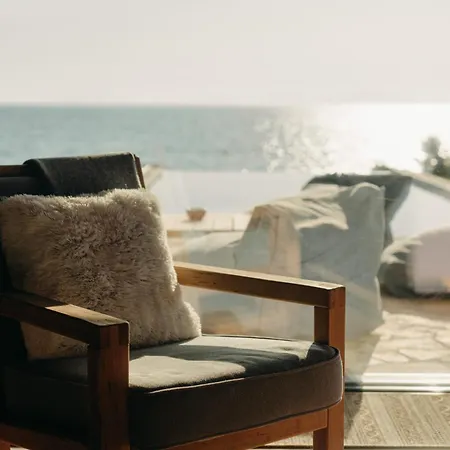Villa Real Life Homes Luxurious Seafront Each With Their Own Private Pools Korakochori